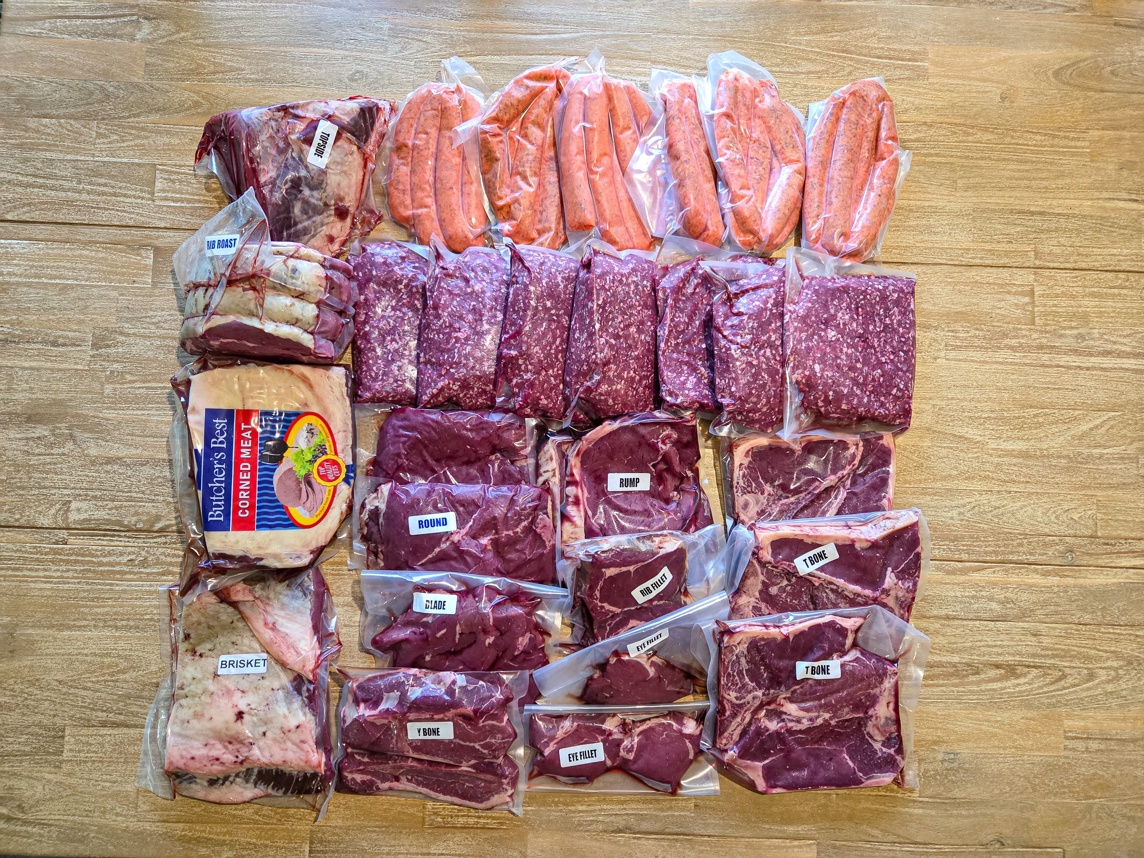 THE TRUE CHEW PACK – 1/8 COW – $660.00